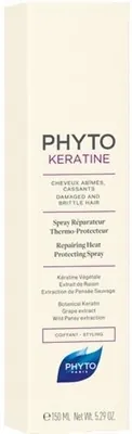Спрей Phyto Phytokeratine відновлюючий, термоактивний, для пошкодженого та ламкого волосся, 150 мл