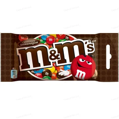 Драже M&M's шоколад, 45 г
