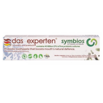Зубная паста Das Experten Symbios пробиотическая, 70 мл