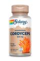 Гриб Кордицепс Solaray Cordyceps 520 мг, 100 вегетарианских капсул