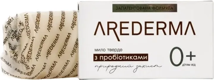 Мило тверде Аредерма з пробіотиками 0+, 140 г