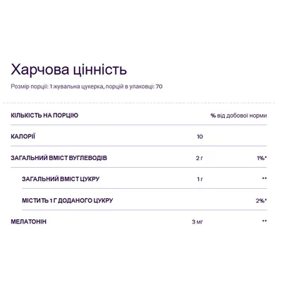 Мелатонін Natrol Melatonin 3 мг Strawberry Flavor, 70 жувальних цукерок