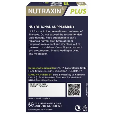 Коензим Q10 Nutraxin Plus Coenzyme Q10, 30 м'яких капсул