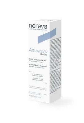 Крем для обличчя Noreva Aquareva Creme Hydratant Legere 24H зволожуючий легкий, 40 мл