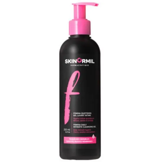 Гель для інтимної гігієни Skinormil Femina Daily очищающий, з дозатором, 250 мл