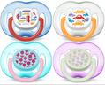 Пустышка силиконовая Philips Avent Freeflow SCF172/22 ортодонтическая дышащая, 6-18 месяцев, 2 шт