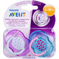 Пустышка силиконовая Philips Avent Freeflow SCF172/22 ортодонтическая дышащая, 6-18 месяцев, 2 шт