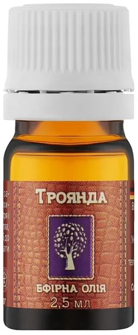 Ефірна олія Антологія Натуральної Косметики Фармаком Троянда, 2,5 мл