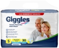 Подгузники для взрослых Giggles Small 50-85 см, 30 штук