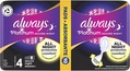 Прокладки гигиенические Always Platinum Secure Night, 6 капель, 4 размер, 10 шт