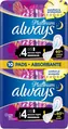 Прокладки гігієнічні Always Platinum Secure Night, 6 крапель, 4 розмір, 10 шт