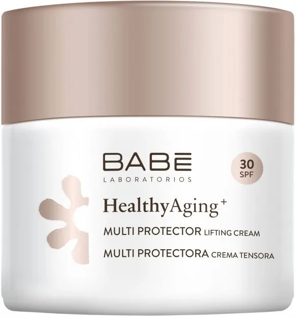 Крем для обличчя Babe Laboratorios Healthy Aging+ SPF30 денний мультизахисний ліфтинг, 50 мл