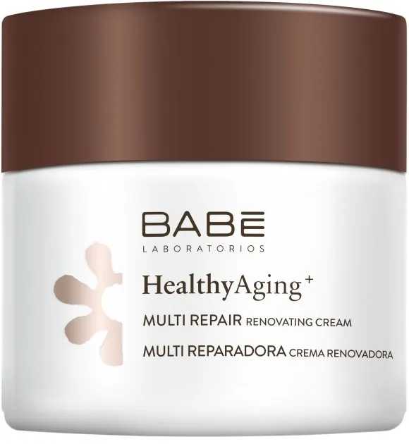 Крем для обличчя Babe Laboratorios Healthy Aging+ нічний з інноваційним антивіковим комплексом, 50 мл
