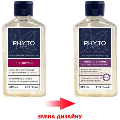 Шампунь Phyto Phytocyane проти випадіння волосся, 250 мл