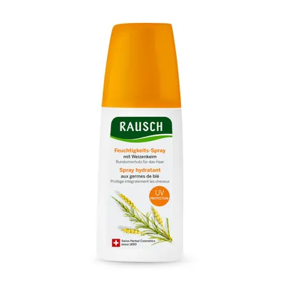 Спрей-кондиціонер для волосся Rausch зволожуючий із зародками пшениці, 100 мл