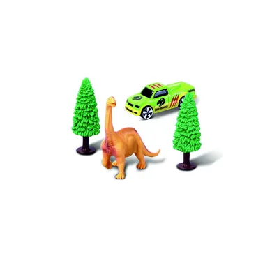 Набір іграшковий Maisto Dino Adventure 15462 машинка з фігуркою динозавра, в асортименті