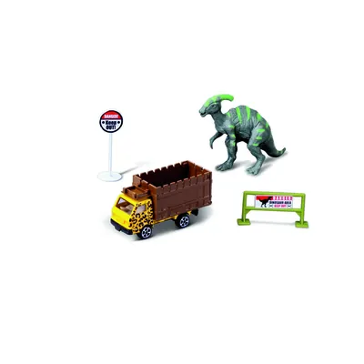 Набір іграшковий Maisto Dino Adventure 15462 машинка з фігуркою динозавра, в асортименті