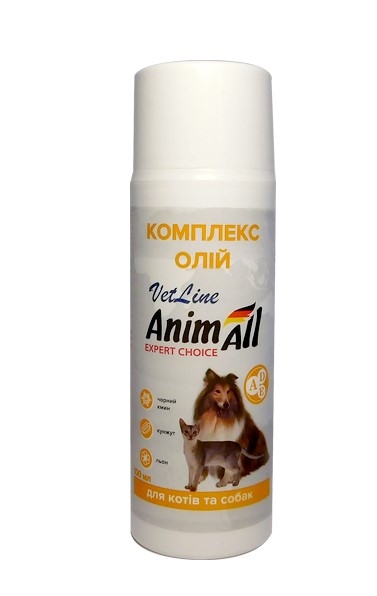 Комплекс масел AnimAll VetLine для котов и собак, 100 мл