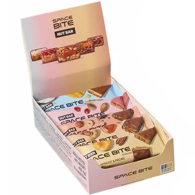 Батончик Space Bite MIX SpaceFood Мікс смаків, 10 штук по 40 г