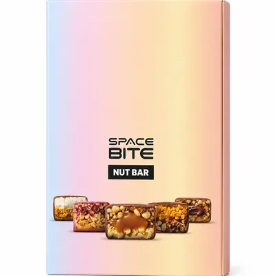 Батончик Space Bite MIX SpaceFood Мікс смаків, 10 штук по 40 г