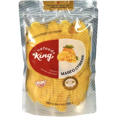 Манго сушений Nafoods King, 500 г