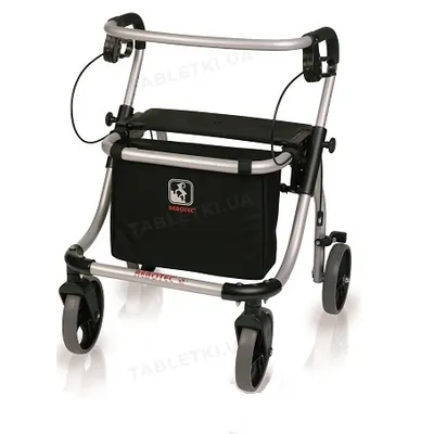 Ролатор Rebotec POLO PLUS-T 181.20 алюмінієвий із сумкою, розмір М