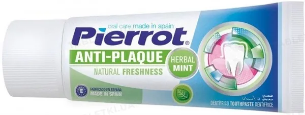 Зубна паста Pierrot Anti-Plaque від нальоту і зубного каменю Ref.137, 30 мл