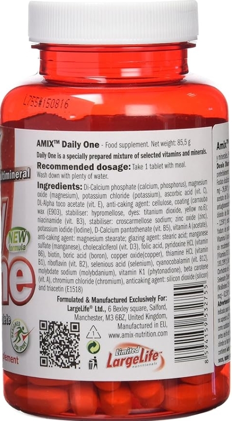 Комплекс витаминов и минералов Amix Nutrition Daily One, 60 таблеток
