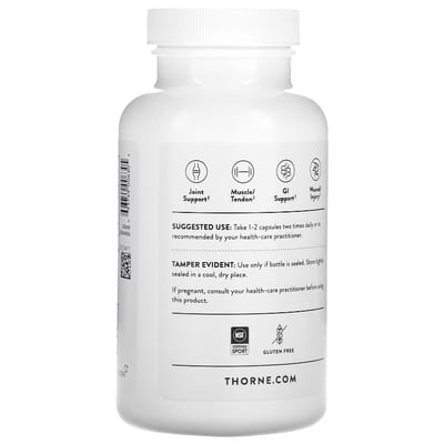 Фитосомы Куркумина Thorne Research Curcumin Phytosome 1000 мг, 120 капсул