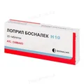 Лоприл Босналек Н 10 таблетки №20 (10х2)