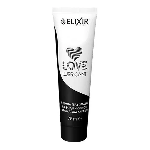 Гель-лубрикант Elixir Love Lubricant інтимний з ароматом карамелі