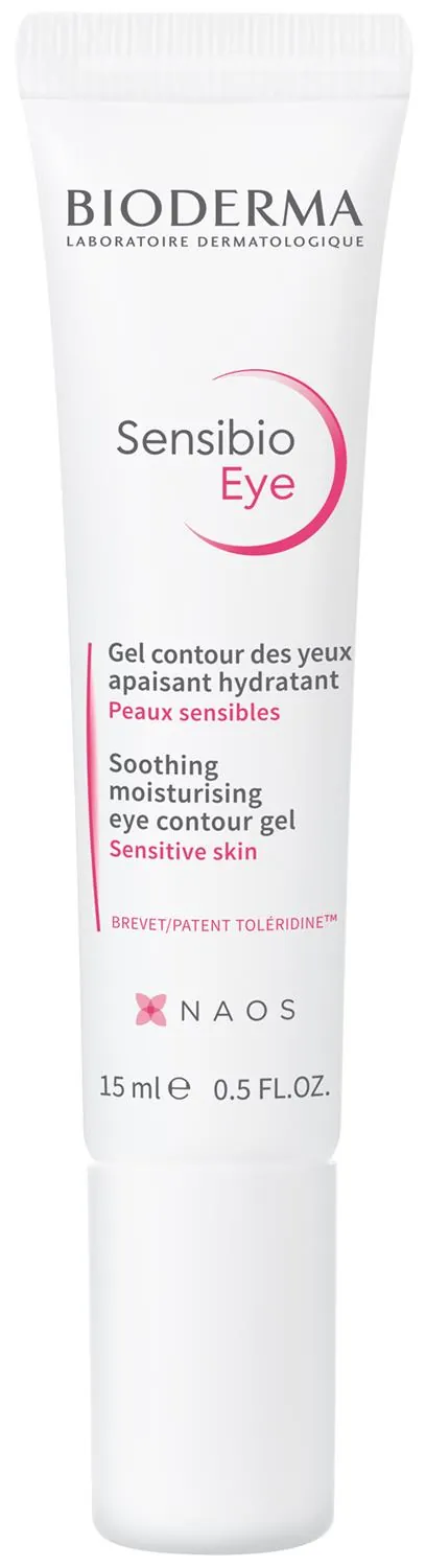 Гель для контуру очей Bioderma Sensibio, 15 мл