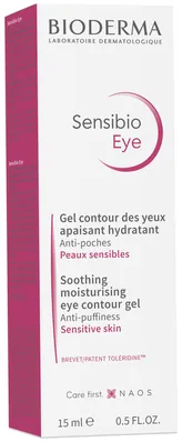 Гель для контуру очей Bioderma Sensibio, 15 мл
