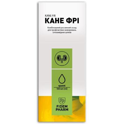 Кане Фри Fidem Pharm капли по 100 мл во флак.