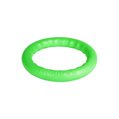 Игрушка-кольцо Collar PitchDog для апортировки для собак, 20 см, салатовая