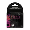 Презервативи ONE Flex Графенові ультратонкі з силіконовою змазкою, 3 штуки