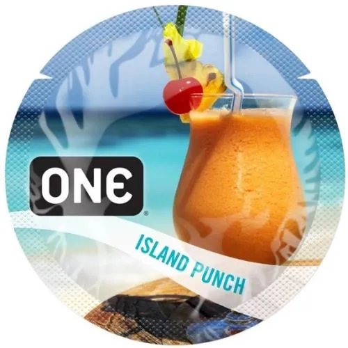 Презервативи ONE Flavor Waves ароматизовані та різноколірні, 6 штук
