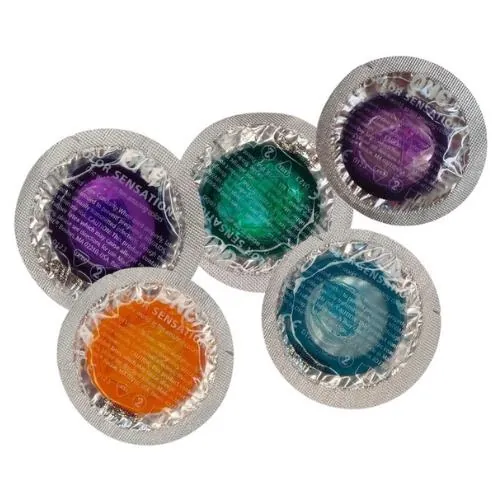 Презервативи ONE Color Sensations асорті кольорів, 5 штук