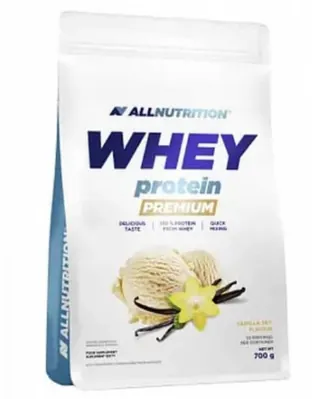 Протеїн сироватковий концентрат Allnutrition Whey Protein Premium ванільне морозиво, 900 г