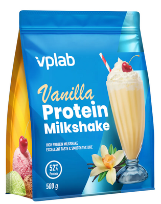 Протеин VPLab Protein Milkshake ваниль, 500 г