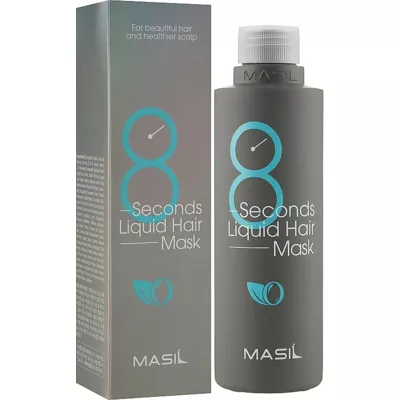 Маска Masil 8 Seconds Liquid для объема и восстановления волос, 100 мл