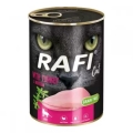 Корм вологий для котів Dolina Noteci Rafi Cat Adult з індичкою, 400 г