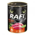 Вологий корм для котів Dolina Noteci Rafi Cat Adult (DN237-303824) з качкою, 400 г