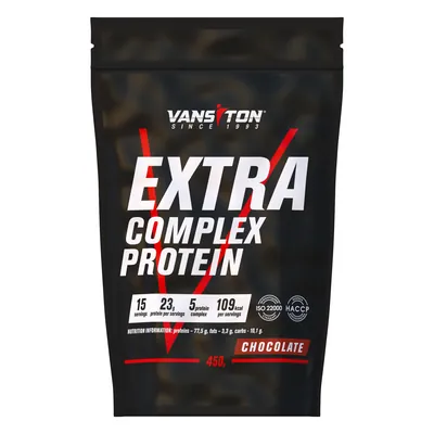 Протеїн комплексний Vansiton Extra Complex Protein, шоколад, 450 г
