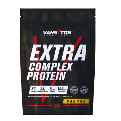 Протеїн комплексний Vansiton Extra Complex Protein, банан, 900 г