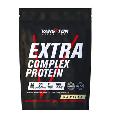 Протеїн комплексний Vansiton Extra Complex Protein, ваніль, 900 г