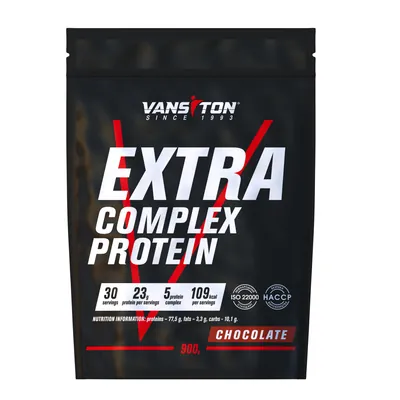 Протеїн комплексний Vansiton Extra Complex Protein, шоколад, 900 г