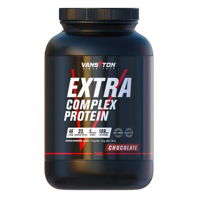 Протеїн комплексний Vansiton Extra Complex Protein, шоколад, 1,4 кг
