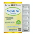 Пробіотики California Gold Nutrition LactoBif 65 Probiotics 65 Billion CFU вег. капсули №30