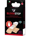 Набір пластирів бактерицидних Milplast BLOODStop водовідштовхувальних кровоспинних, 20 штук